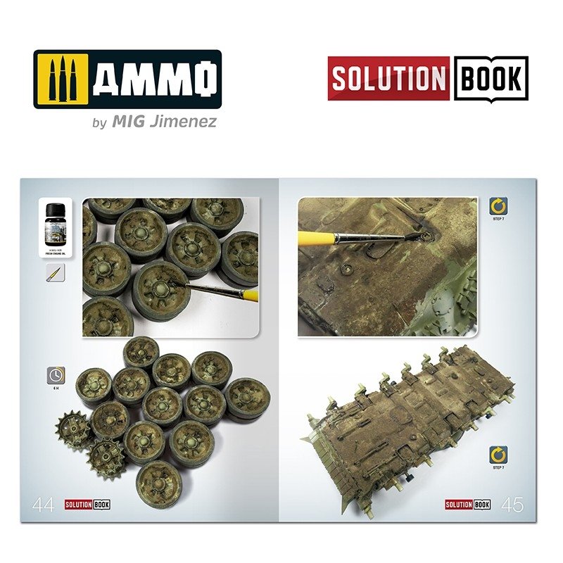 Ammo of Mig 6518 SOLUTION BOOK HOW TO PAINT MODERN RUSSIAN TANKS (Multilingual) – imagen 2