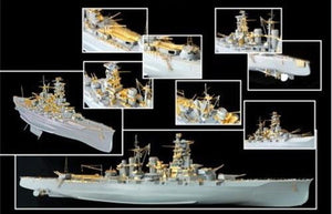 Flyhawk FH350020 WW II IJN Battelship Kongo 1944 (For Aoshima 041178) 1/350 – imagen 2