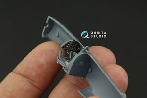 Intérieur imprimé en 3D et coloré sur papier décalcomanie (Brengun) Quinta Studio QD72035 Hawker Typhoon Mk.1b (première version) 1/72 – image 5