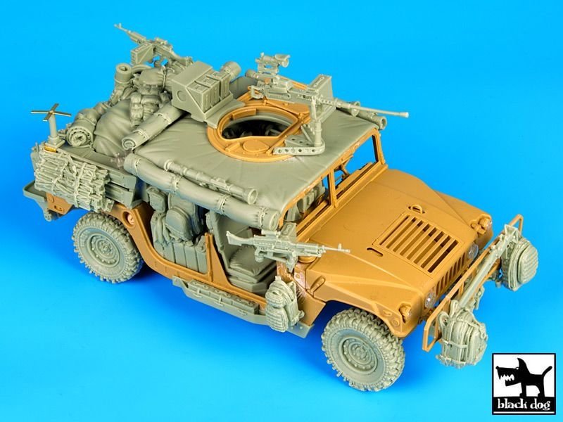 Black Dog T35076 HUMVEE Special forces conversion set 1/35 – Bild 5
