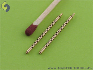 Master AM-32-001 Browning M2 aircraft .50 caliber (12.7mm) barrels (2pcs) 1/32 – Bild 3