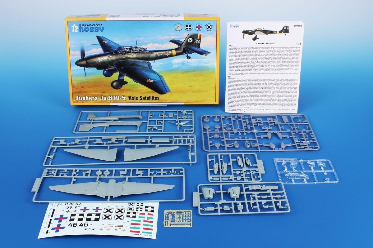 Special Hobby 72448 Junkers Ju-87D-5 ‘Axis Satellites’ 1/72 – imagen 2