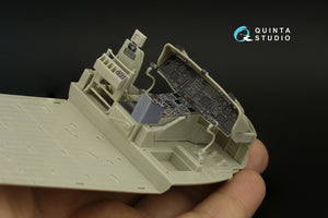 Quinta Studio QD+35108 MH-60L 3D-Printed &amp;amp; coloured Interior on decal paper (Kitty Hawk) (with 3D-printed resin parts) 1/35 – imagen 11