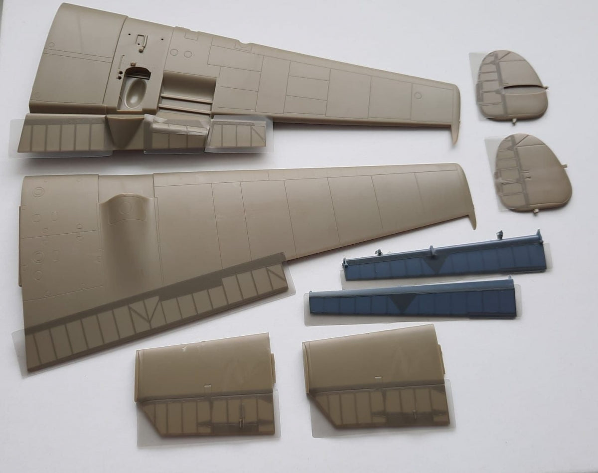 Masques Omask 64002 pour surfaces de contrôle du Bf 110 (pour Eduard) au 1/48 – image 3