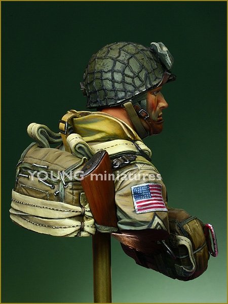 Young Miniatures YM1824 US Paratroopers 82nd Airborne Normandy 1944 1/10 – Bild 2