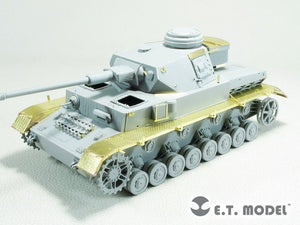 ET modèle EA35-126 WWII allemand Pz.Kpfw.IV Ausf.H Fender (production moyenne) pour DRAGON 1/35