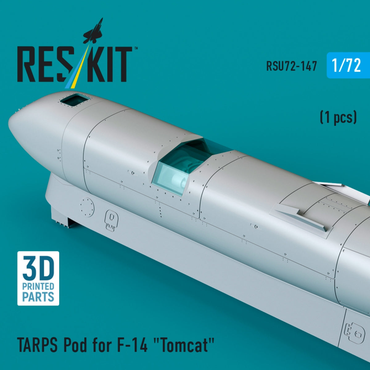 RESKIT RSU72-0147 Bâches pour F-14 « Tomcat » (1 pièce) (Impression 3D) 1/72 – image 2