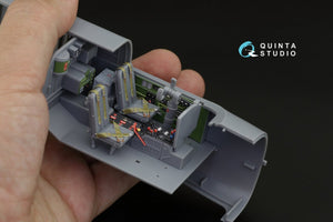 Quinta Studio QD32127 A-26B 3D-Printed &amp;amp; coloured Interior on decal paper (Hobby Boss) 1/32 – immagine 11