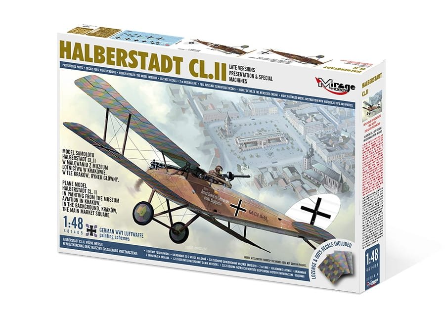 Mirage Hobby 481405 Halberstadt CL.II 1/48 – immagine 2