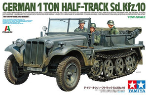 Tamiya 37016 Semi-chenillé allemand de 1 tonne Sd.Kfz.10 1/35