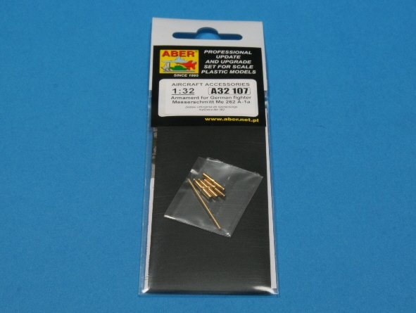 Aber A32107 Armament for german fighter Me 262 A-1a 1/32 – imagen 5