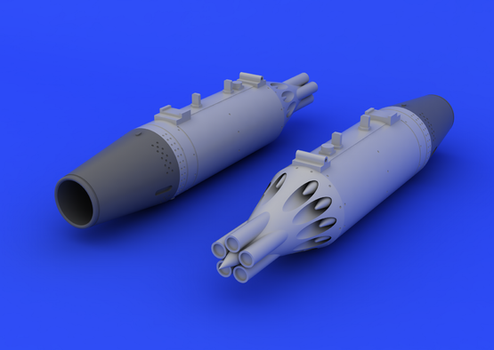 Eduard 648173 UB-16 rocket launcher (2 pcs) 1/48 – zdjęcie 2