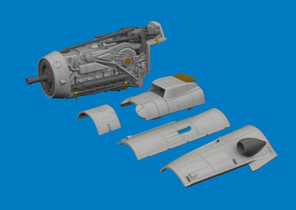 Eduard 672399 Bf 109G-10 WNF Engine EDUARD 1/72 – zdjęcie 3