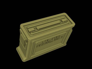 Panzer Art RE35-393 US ammo boxes for 0,3 ammo (metal pattern) 1/35 – immagine 2