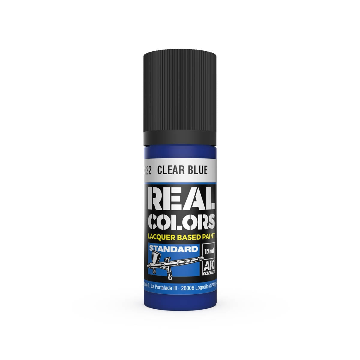 AK Interactive RC822 Clear Blue 17 ml – imagen 2