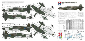Hobby 2000 72060 Dornier Do 335 A-1 Pfeil ( DRAGON+ CARTOGRAF + MASKI ) 1/72 – Bild 2