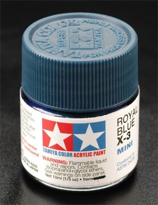 Tamiya X3 Royal Blue (81503) Acrylic paint 10ml – immagine 3