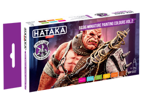 Hataka HTK-DS02 Basic Miniature Painting Colors vol. 2