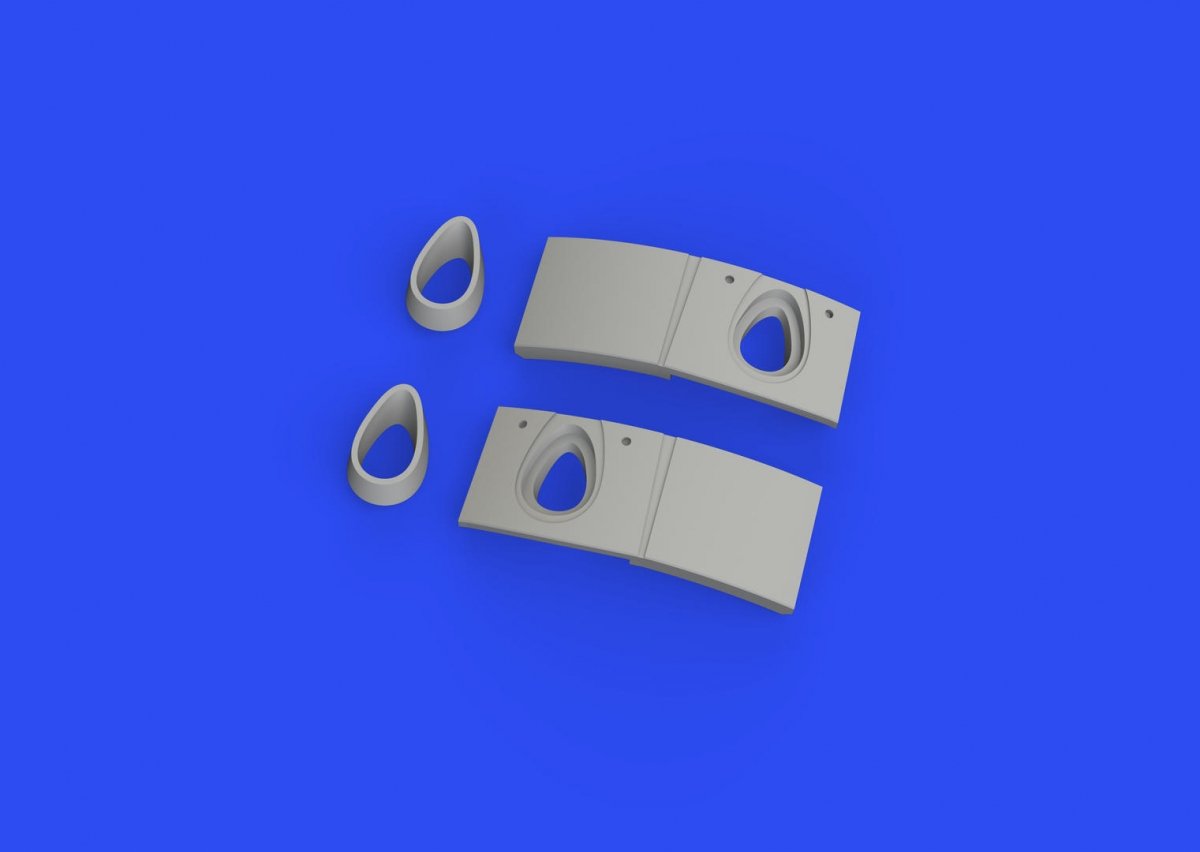 Eduard 648721 A6M2 Model 11 exhausts early PRINT EDUARD 1/48 – imagen 3