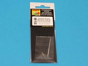 Canon de 75 mm allemand Aber 72L-56 pour PaK40 avec frein de bouche tardif, échelle 1/72 – image 3