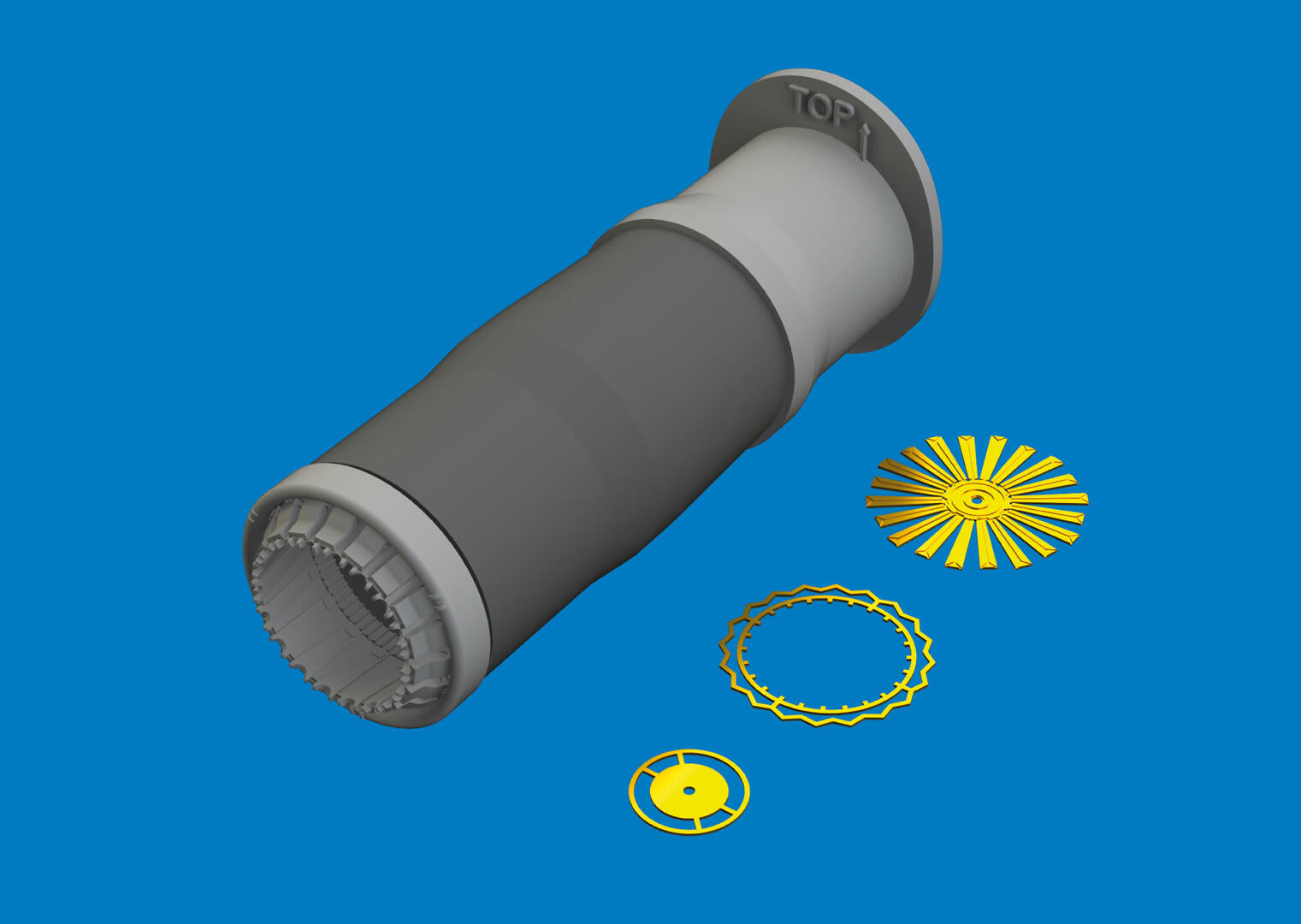 Eduard 672464 MiG-21R exhaust nozzle for Eduard 1/72 – image 2