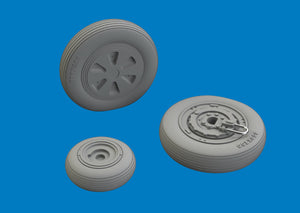 Eduard 672465 MiG-21R wheels for Eduard 1/72 – imagen 2