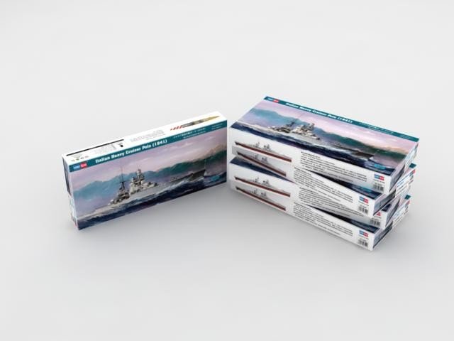 Hobby Boss 86502 Italian Heavy Cruiser Pola 1/350 – imagen 4