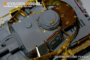 Maquette Voyager PE35993, char allemand Pz.Kpfw.IV Ausf.G (production tardive), base pour Border 35001, échelle 1/35 – image 17