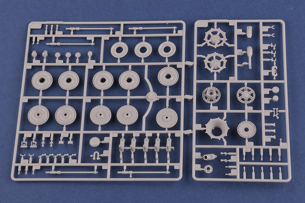 Hobby Boss 84530 German Sd.Kfz.182 King Tiger Porsche Turret w/ Zimmerit 1/35 – imagen 7