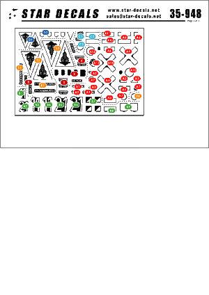 Star Decals 35-948 Modern African Wars 3 1/35 – imagen 2