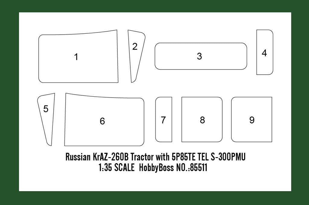 Hobby Boss 85510 Russian KrAZ-260 Cargo Truck 1/35 – imagen 12