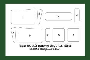 Hobby Boss 85510 Russian KrAZ-260 Cargo Truck 1/35 – imagen 12