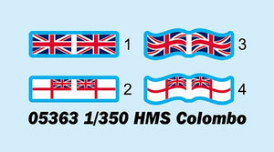 Trumpeter 05363 HMS Colombo 1/350 – image 4