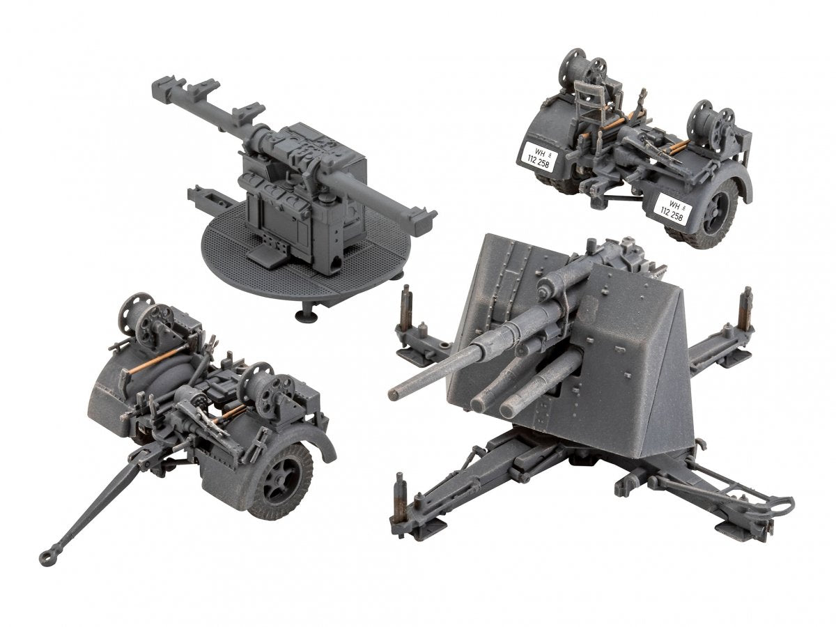 Revell 03325 8,8 cm Flak 37 + Sd.Anh.202 1/72 – imagen 3
