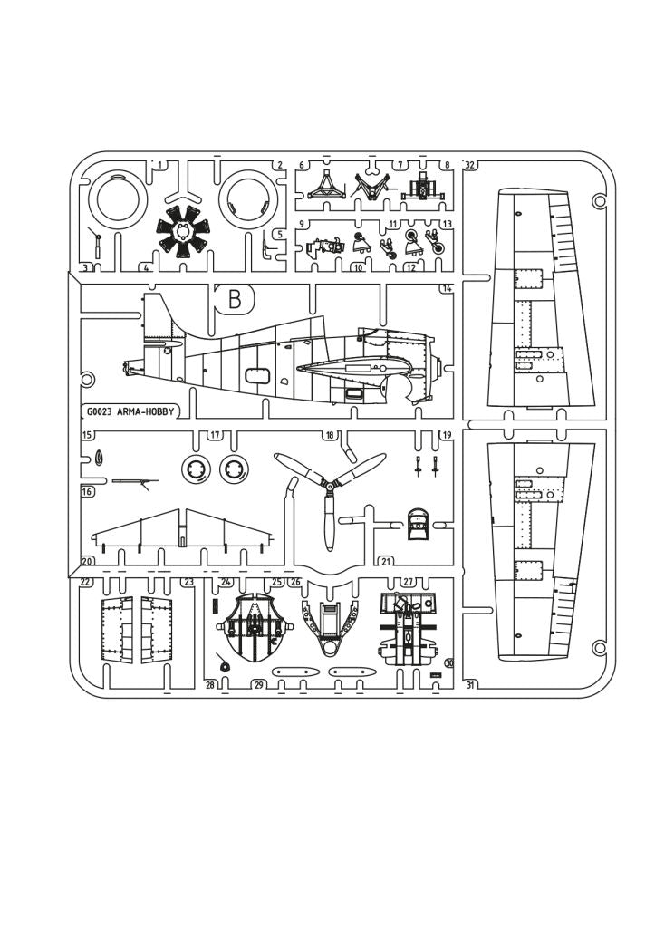 Arma Hobby 70090 F4F-3 Wildcat™