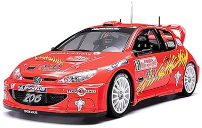 Tamiya 24283 Bozian Racing Peugeot 206 WRC Monte Carlo &amp;#39;05 1/24 – Bild 3