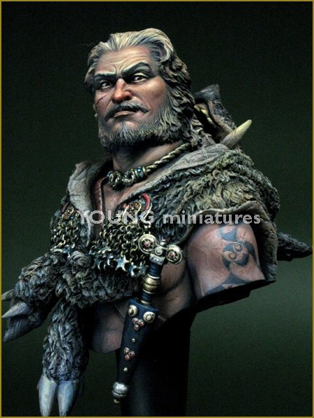 Young Miniatures YH1822 Celtic Warriors 1st C. BC Battle of the Beast 1/10 – imagen 2