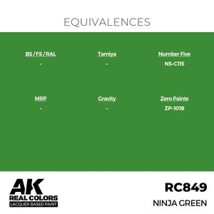 AK Interactive RC849 Ninja Green 17 ml – Bild 3