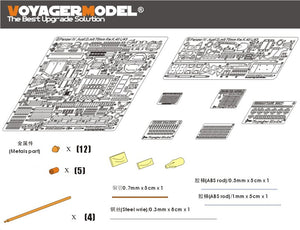 Voyager Model PE35303 WWII German Panzer.IV Ausf.D mit 75mm Kw.K.40 L/43 basic For DRAGON 6330 1/35 – Bild 5