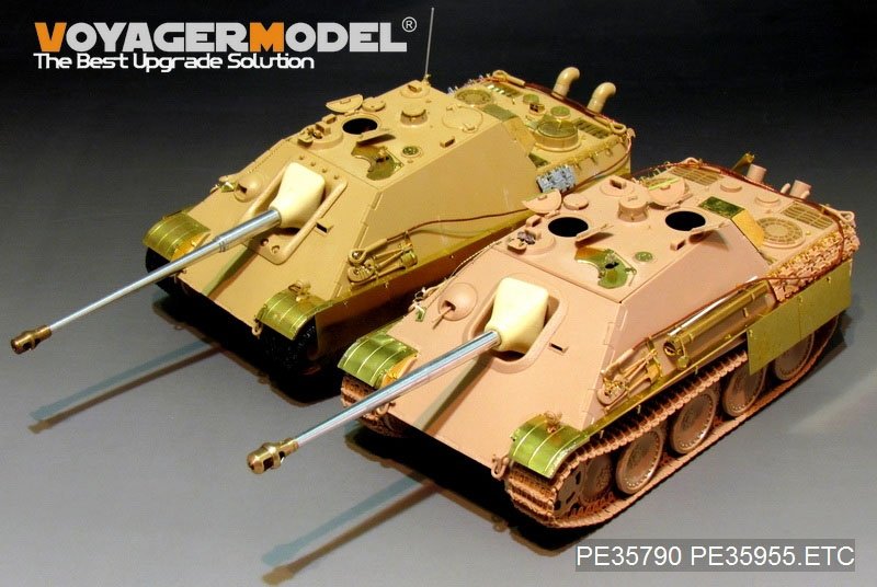 Maquette Voyager PE35955 Jagdpanther G1 version Seconde Guerre mondiale pour MENG TS-039 1/35 – image 17