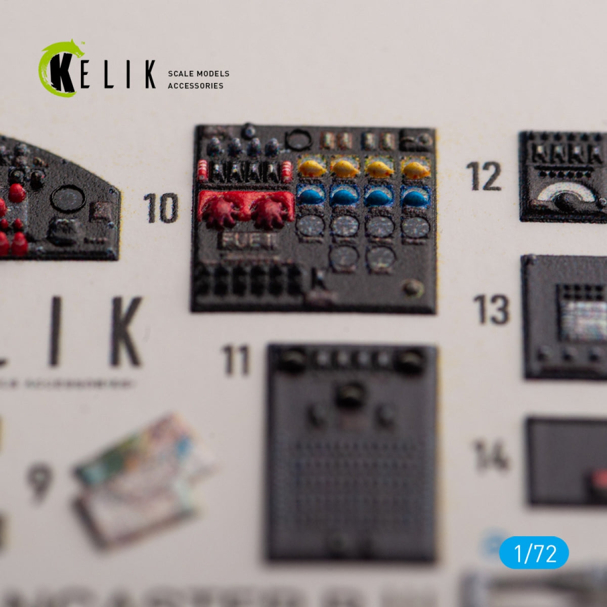 KELIK K72158 AVRO LANCASTER B.III - interior 3D decals for Airfix kit 1/72 – imagen 2