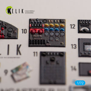 KELIK K72158 AVRO LANCASTER B.III - interior 3D decals for Airfix kit 1/72 – imagen 2