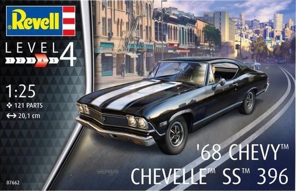 Revell 07662 Chevy Chevelle SS 396 1968 1/25