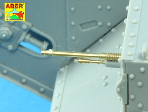 Aber 35L-196 Barrels for British WWI Tank Mk.I Female or 0.303 Vickers gun x 4 8mm Hotchkiss m.1909 x 1 1/35 – Bild 7