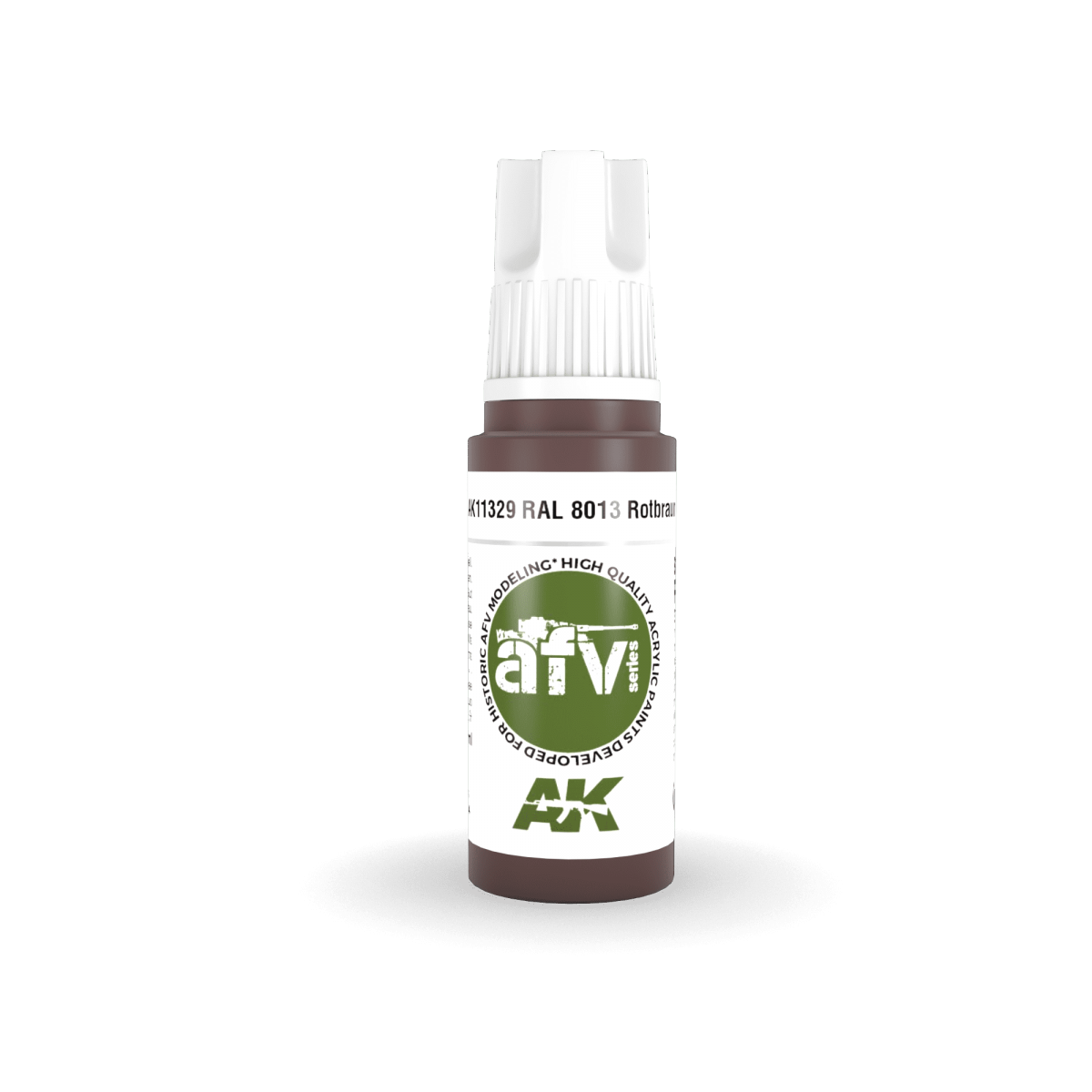 AK Interactive AK11329 RAL 8013 Rotbraun 17ml – Bild 2