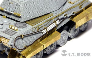 Maquette ET E72-020 KING TIGER allemand de la Seconde Guerre mondiale (tourelle Porsche) pour DRAGON 7254 au 1/72 – image 6