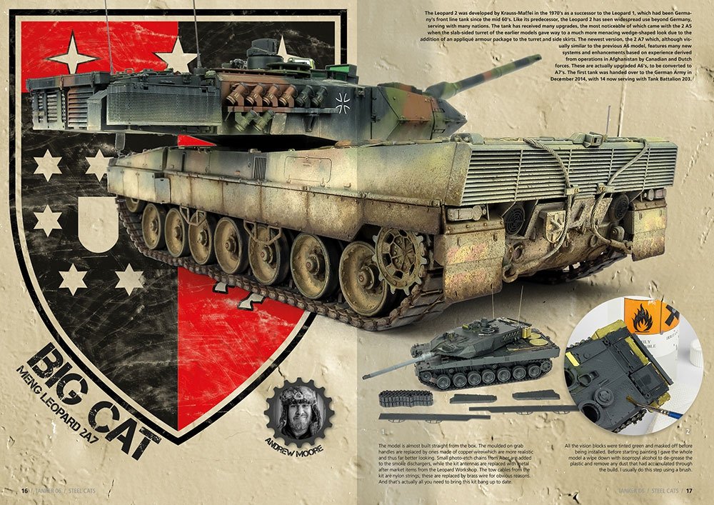 AK Interactive AK4826 TANKER 06: STEEL CATS (English) – imagen 2