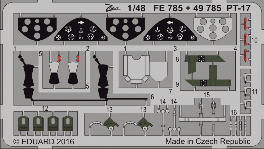 Eduard BIG49161 PT-17 1/48 REVELL – immagine 3
