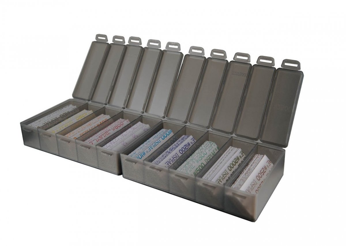 DSPIAE SP-S01 Adhesive Sanding Paper Sets 180-800, 100pcs per Set – zdjęcie 5