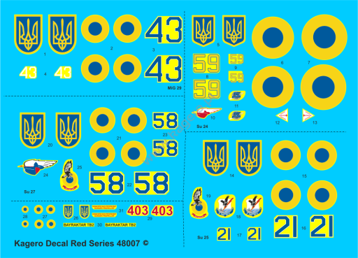 Kagero KD48007 MODERN UKRAINIAN AIRCRAFT AT WAR 2022 1/48 – Bild 2